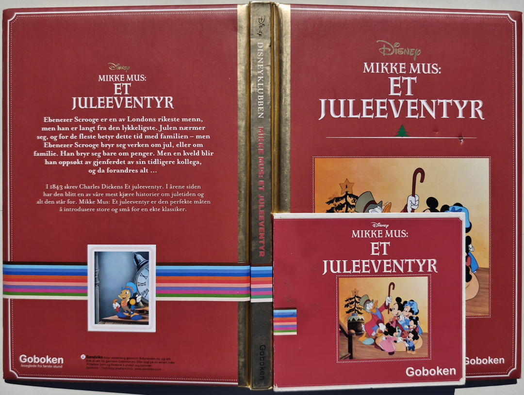 Charles Dickens (Gjenfortalt av Disney). 1993. Mikke Mus: Et juleeventyr. Bok.