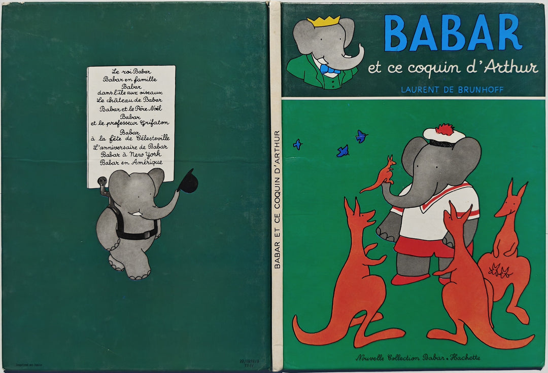 Laurent de Brunhoff. 1977. Babar et ce coquin d'Arthur. Bok.