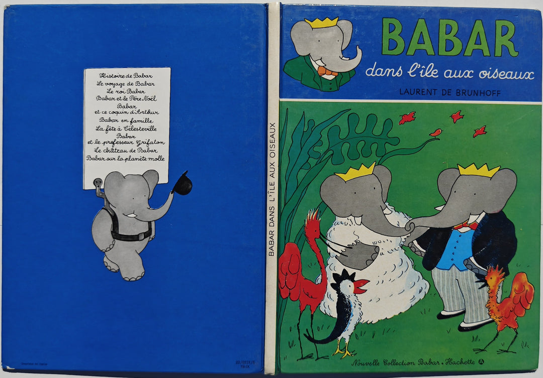 Laurent de Brunhoff. 1978. Babar dans l'île aux oiseaux. Bok.
