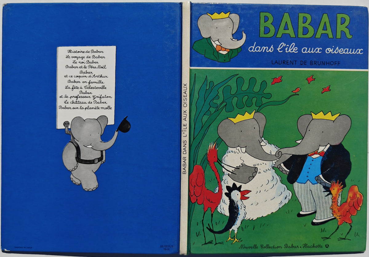 Laurent de Brunhoff. 1978. Babar dans l'île aux oiseaux. Bok.