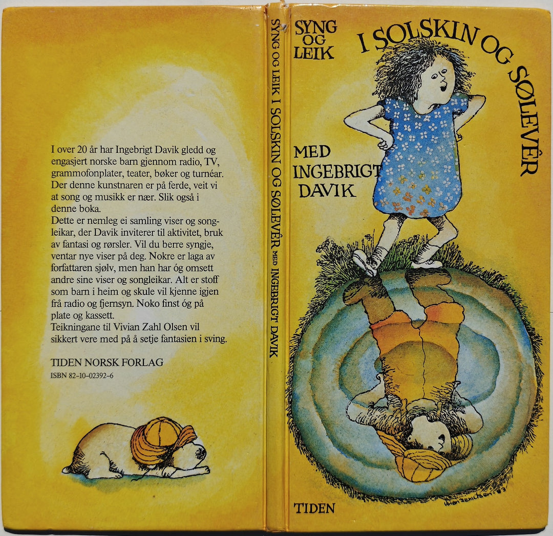 Ingebrigt Davik. 1983. I solskin og sølevær. Bok.