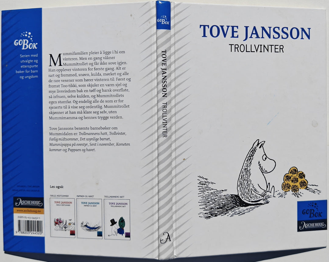 Tove Jansson. 1993. Trollvinter. Bok.