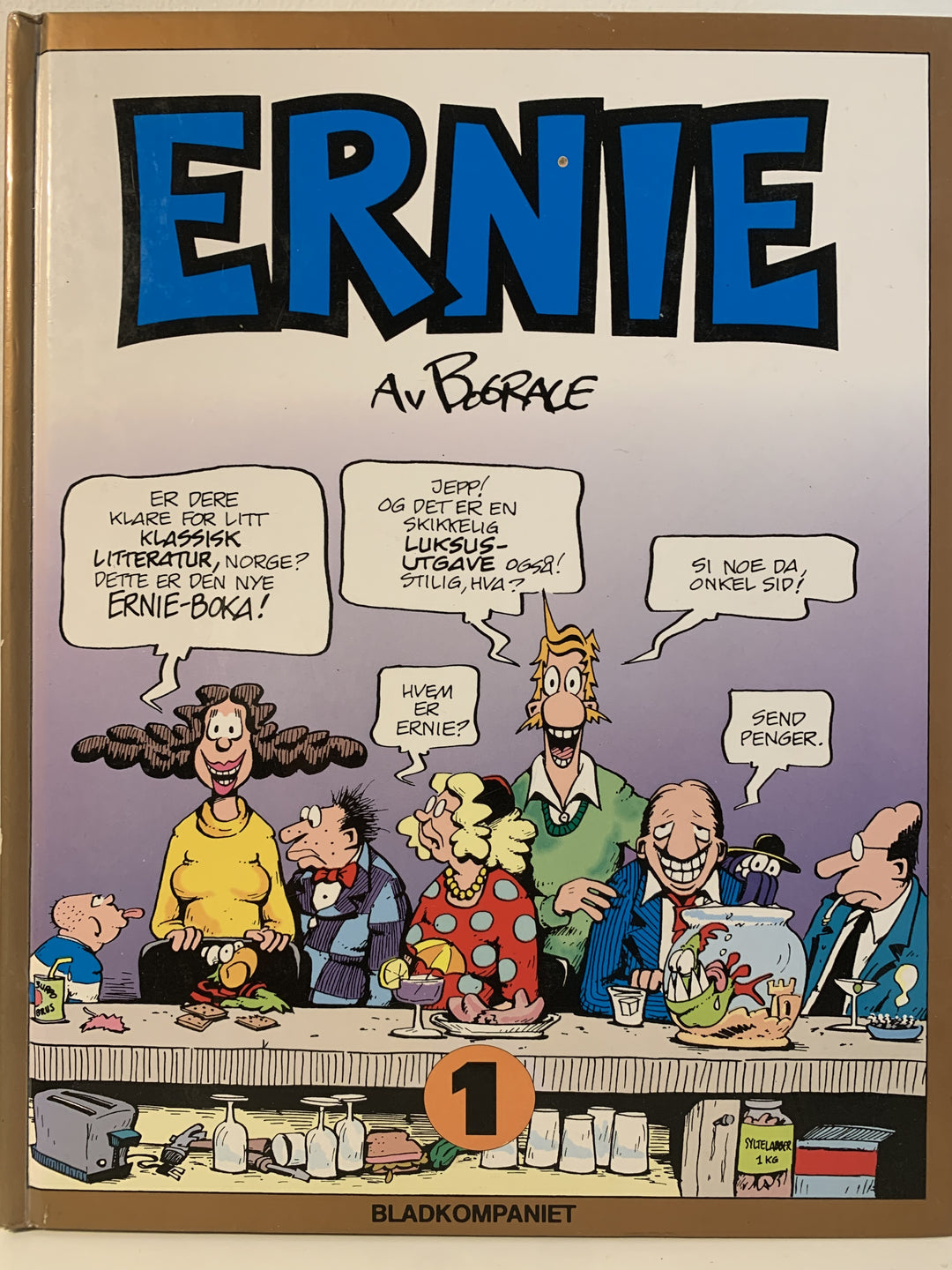 Bud Grace. Ernie nr. 1. Bok.