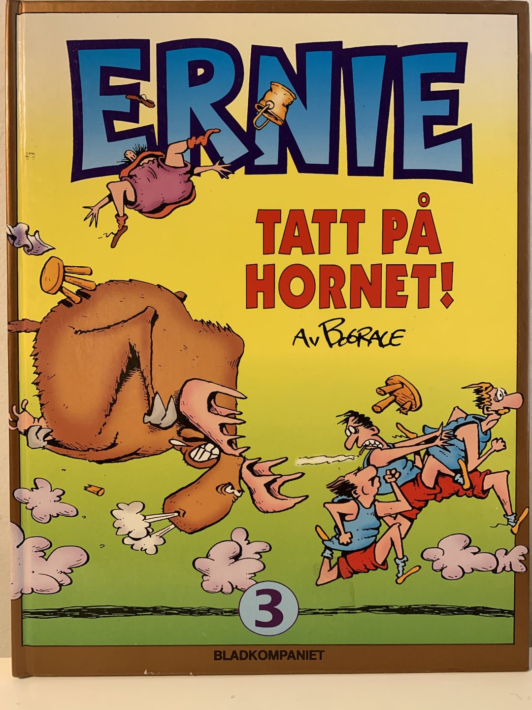 Bud Grace. Ernie nr. 3 – Tatt på hornet! Bok.