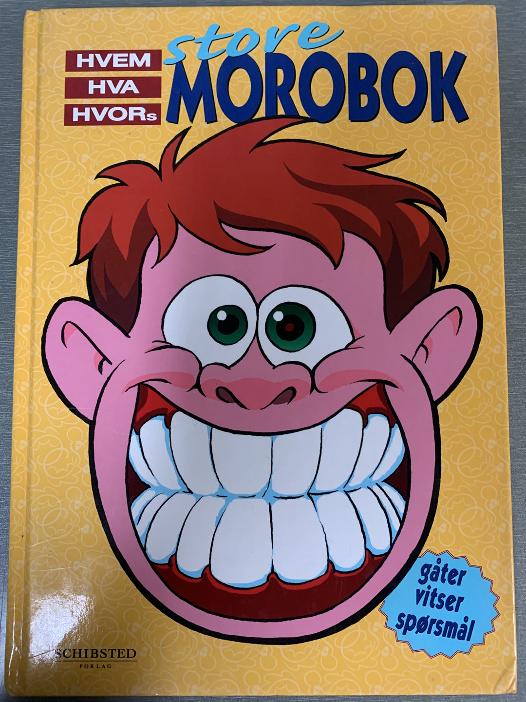 Store Hvem Hva Hvor morobok. Bok.