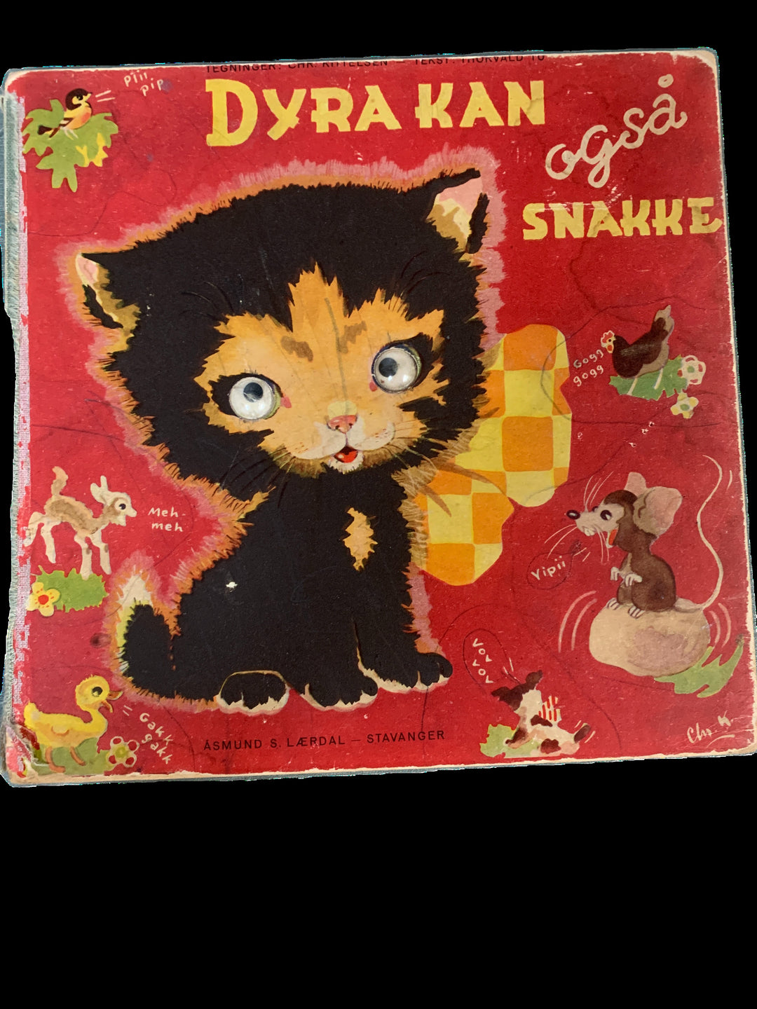 Dyra kan også snakke. Bok.