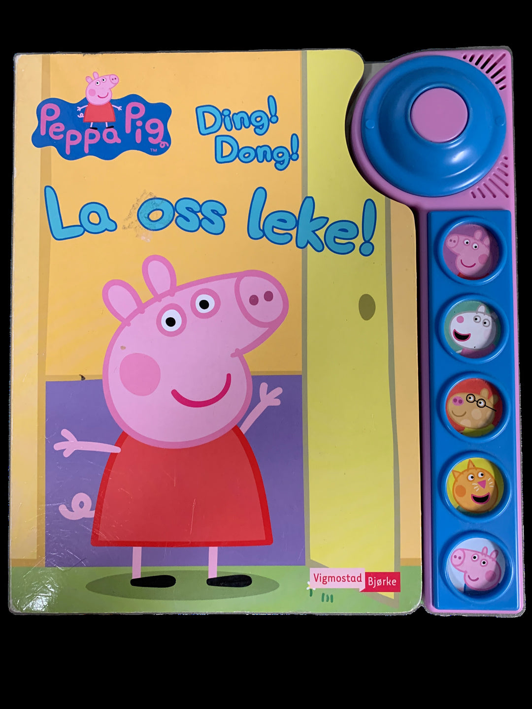 Peppa Gris. Ding! Dong! La oss leke! Bok.