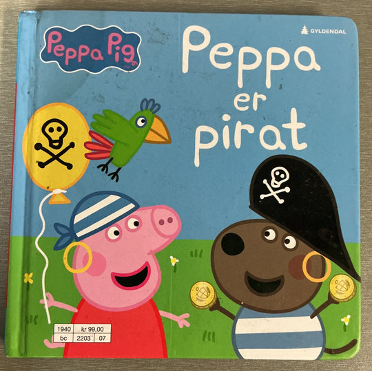 2019. Peppa Gris: Peppa er pirat. Bok.