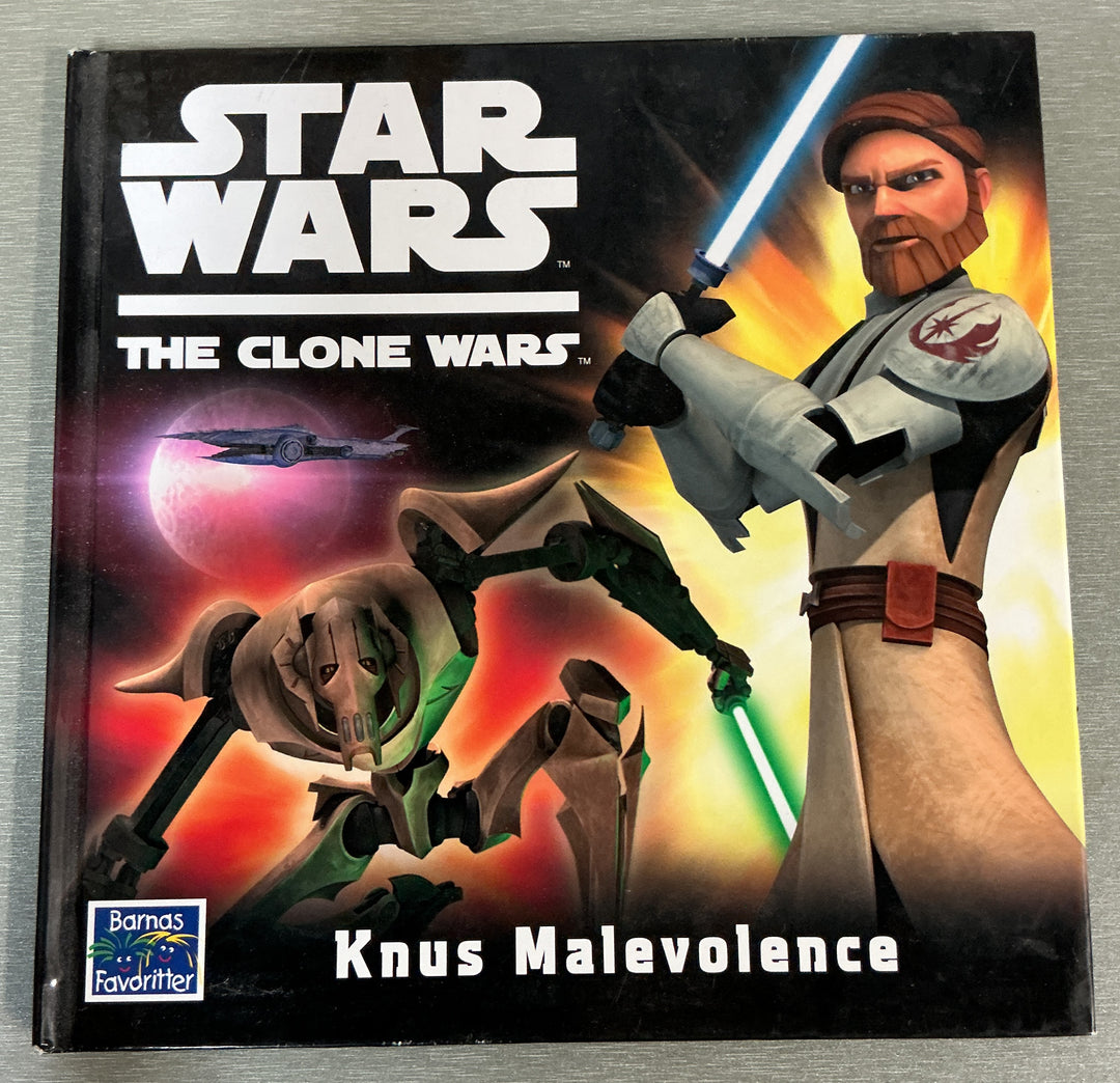 2009. Star Wars The Clone Wars: Knus Malevolence. Bok.