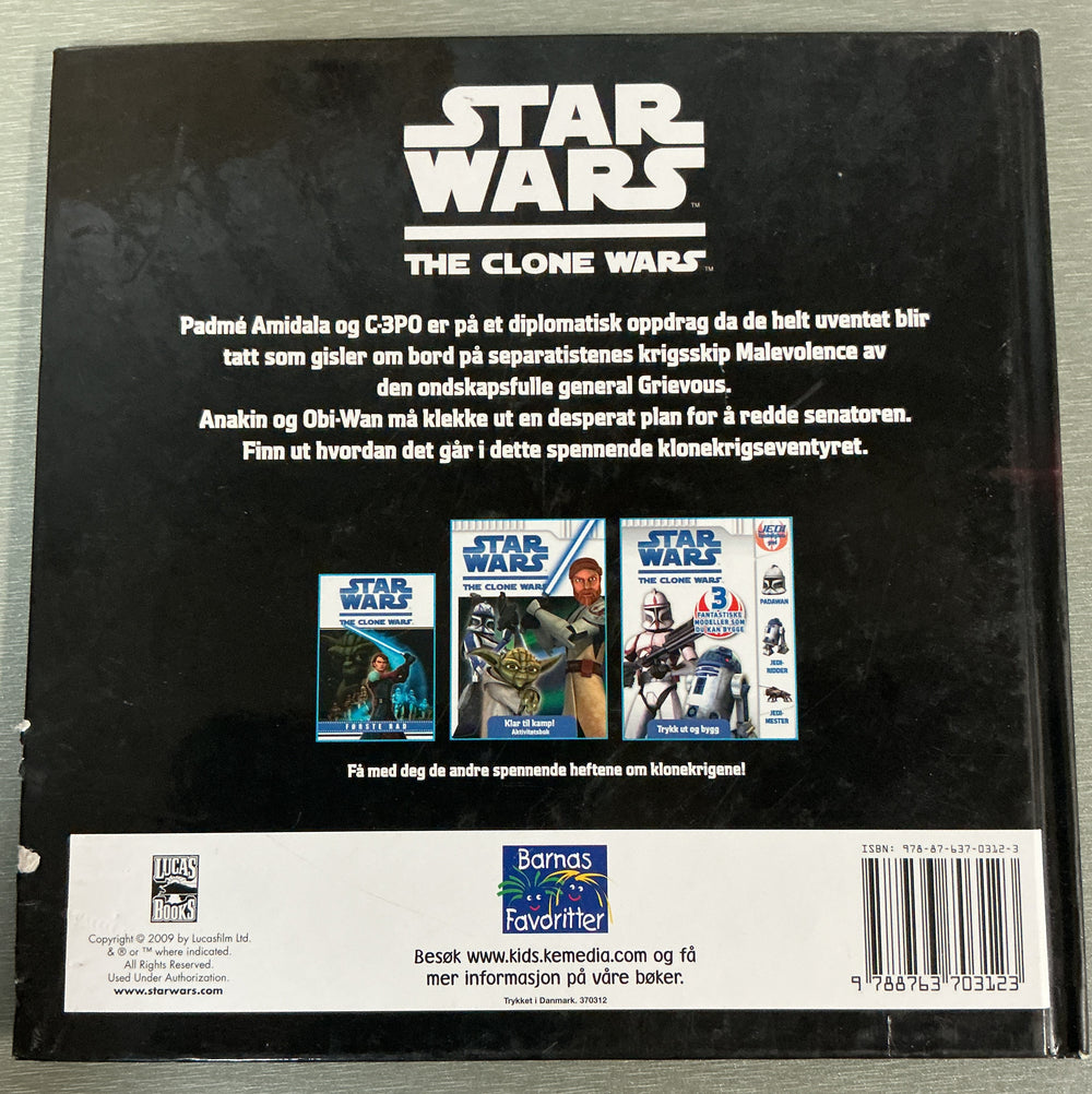 2009. Star Wars The Clone Wars: Knus Malevolence. Bok.