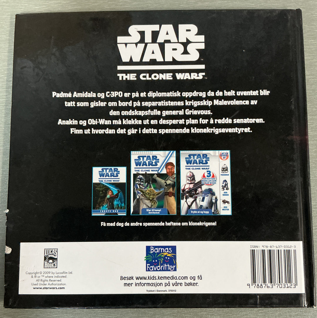 2009. Star Wars The Clone Wars: Knus Malevolence. Bok.