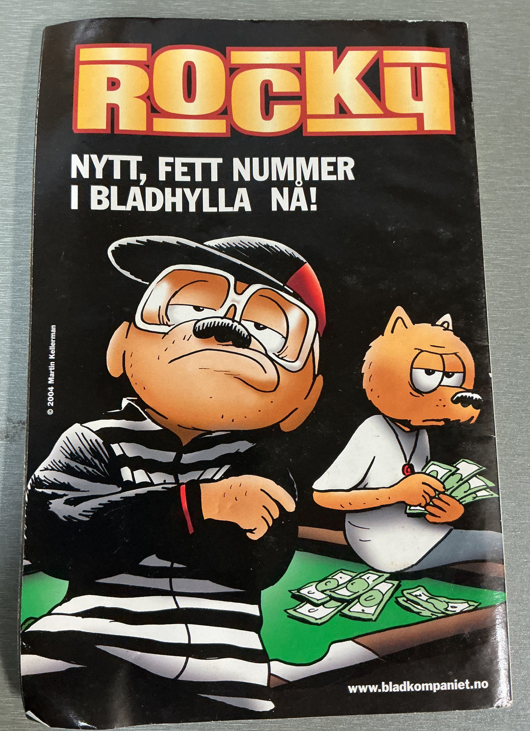 Conan 2004/08. Tegneserieblad