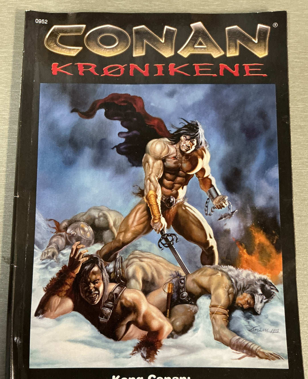 Conan Krønikene – Hevn i natten. Tegneserieblad