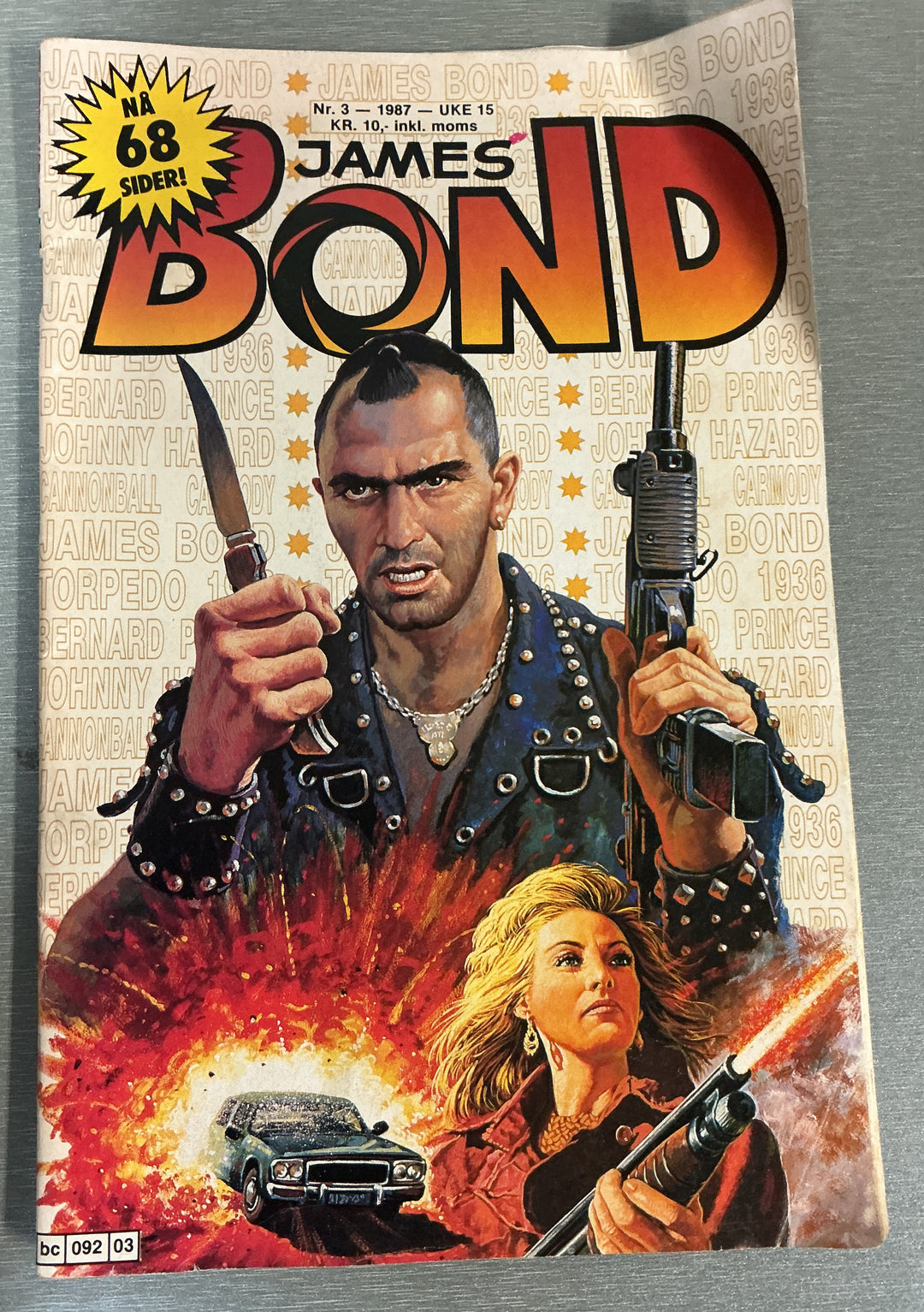James Bond 1987/03. Tegneserieblad