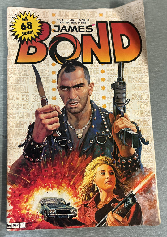 James Bond 1987/03. Tegneserieblad