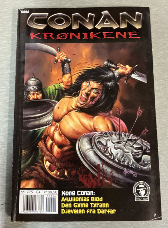 Conan Krønikene nr. 4 – Aquilonias blod. Tegneserieblad