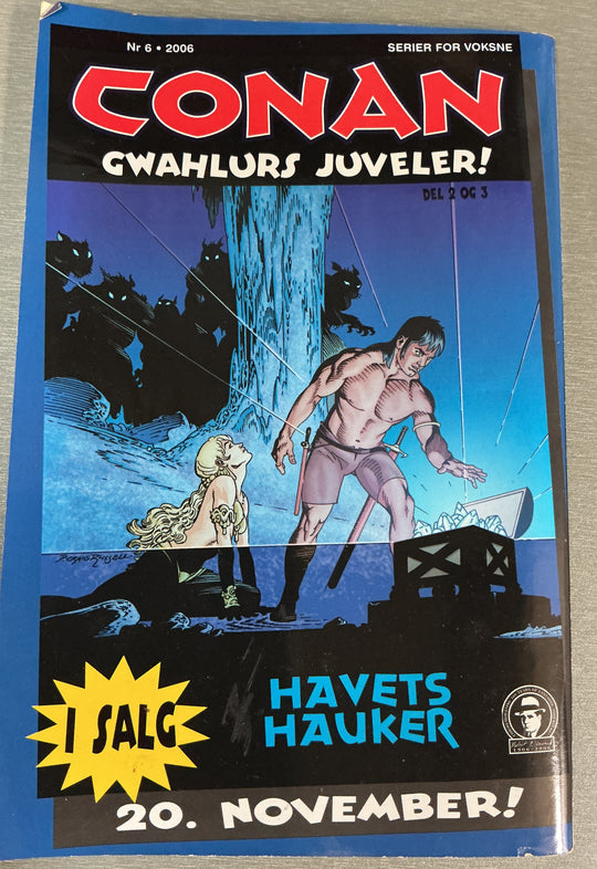 Conan Krønikene nr. 4 – Aquilonias blod. Tegneserieblad