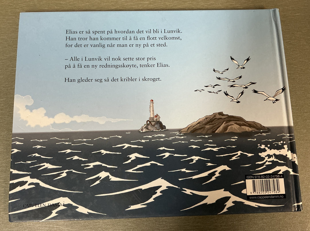 Elias – den lille redningsskøyta. Bok.