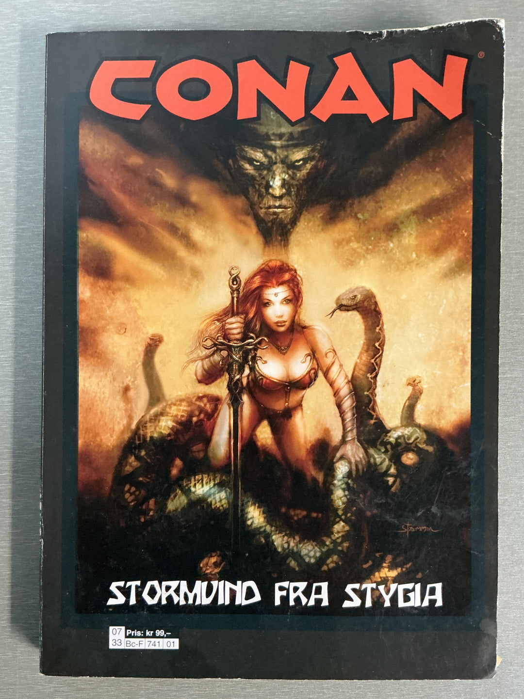 Conan – Stormvind fra Stygia. Bok.