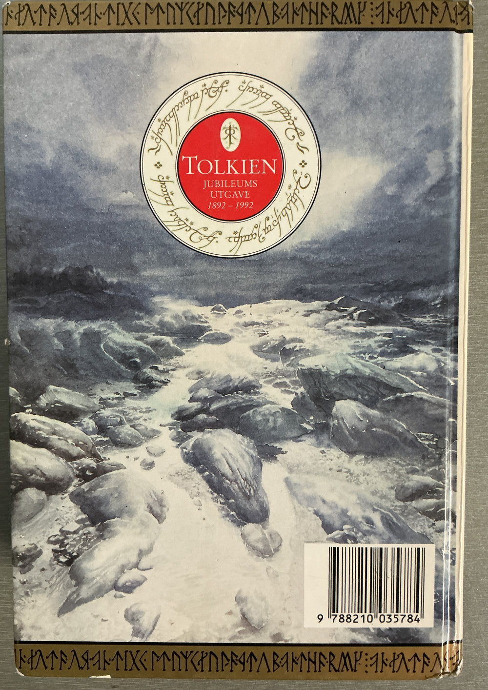 J.R.R. Tolkien. 1992. Ringenes Herre – Jubileumsutgave. Bok.
