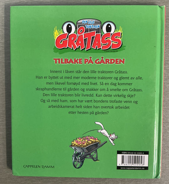 Gråtass – Tilbake på gården. Bok.