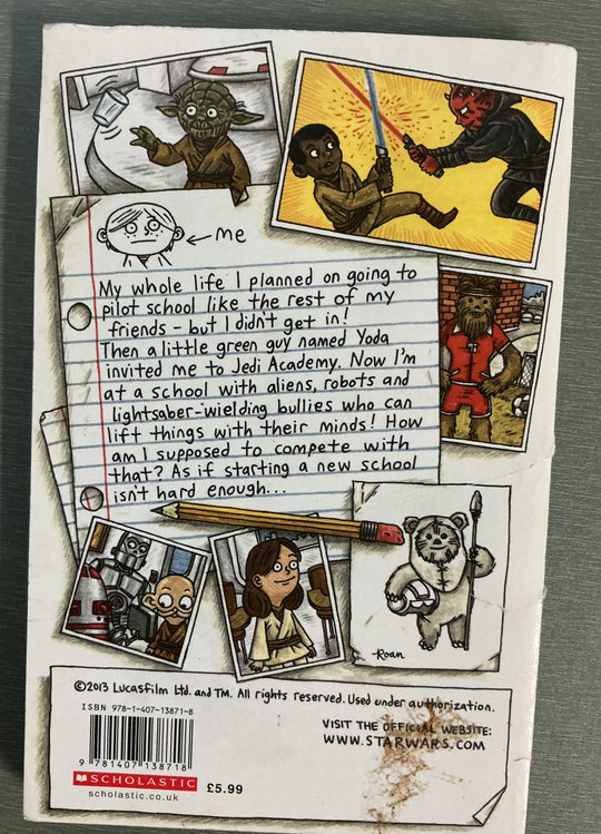 Jeffrey Brown. 2013. Star Wars Jedi Academy. Bok.