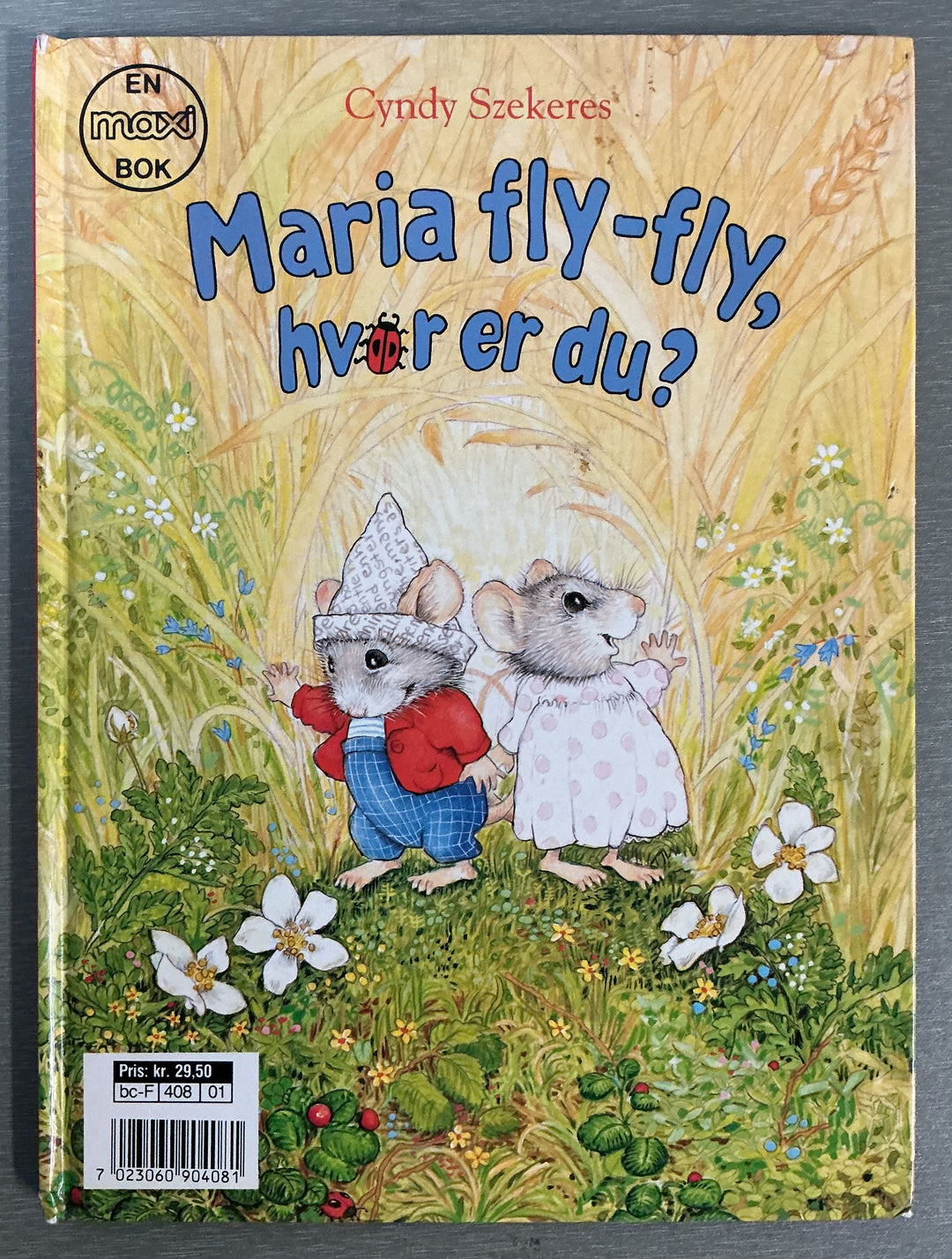 Cyndy Szekeres. Maria fly-fly, hvor er du? Bok.