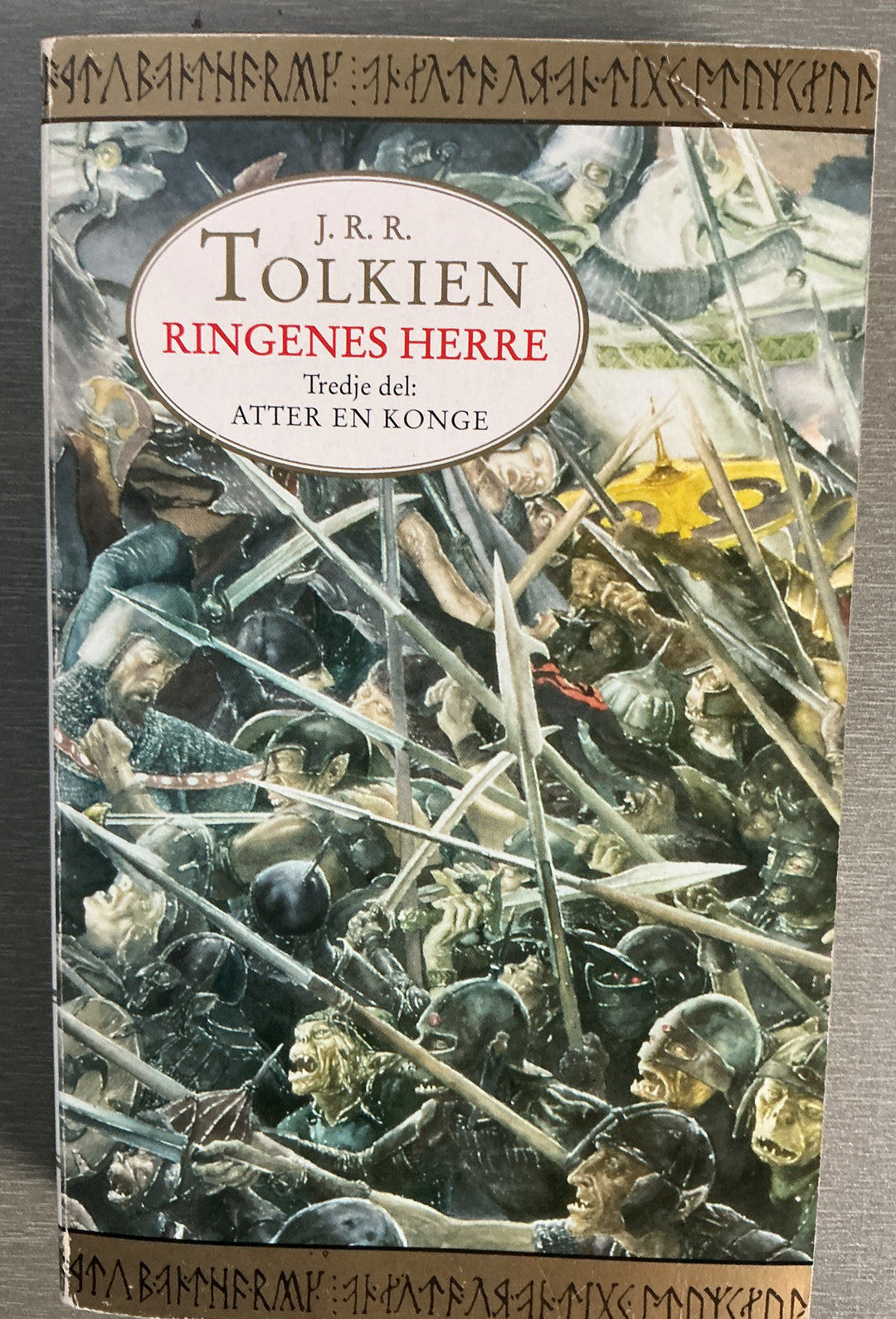 J.R.R. Tolkien. Ringenes Herre – Tredje del: Atter en konge. Bok.