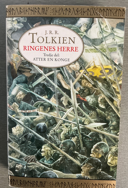 J.R.R. Tolkien. Ringenes Herre – Tredje del: Atter en konge. Bok.
