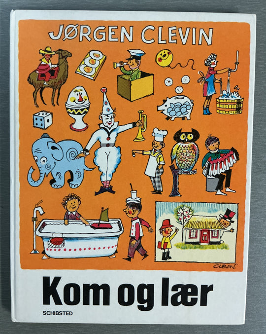 Jørgen Clevin. Kom og lær. Bok.
