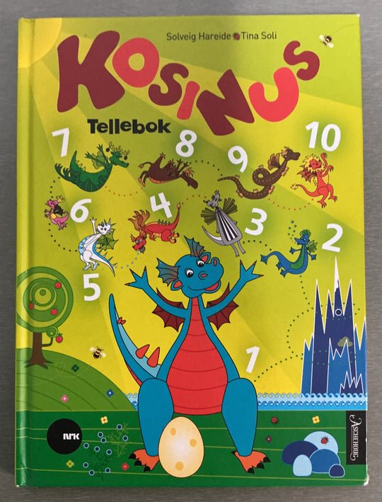 Solveig Hareide og Tina Soli. Kosinus Tellebok. Bok.