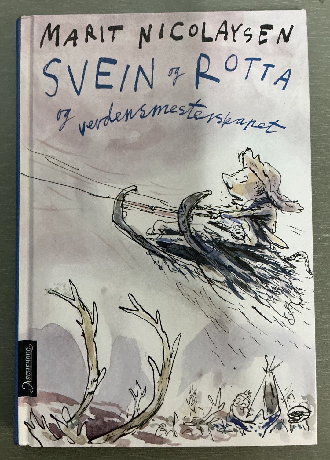 Marit Nicolaysen. Svein og Rotta og verdensmesterskapet. Bok.