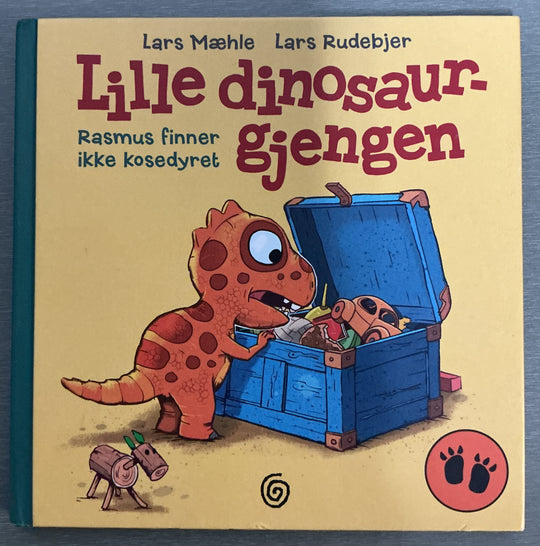 Lars Mæhle og Lars Rudebjer. Lille dinosaurgjengen – Rasmus finner ikke kosedyret. Bok.