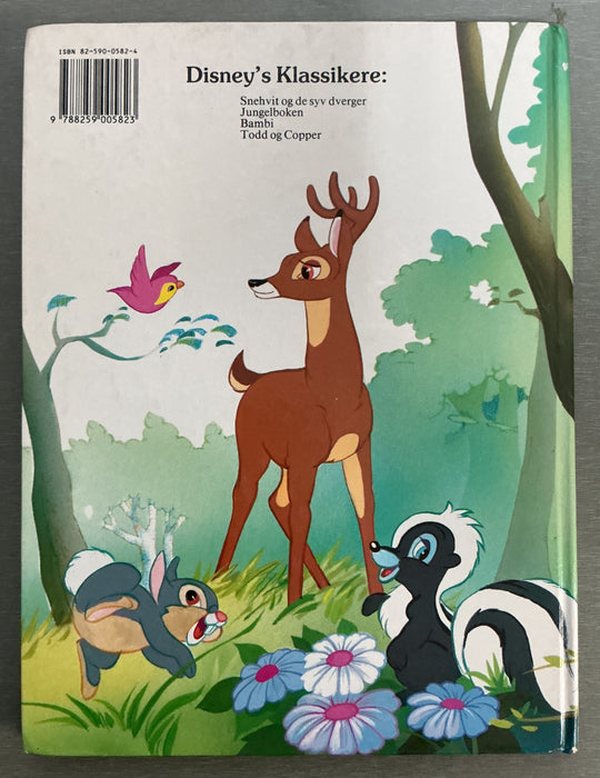 Walt Disney. Bambi. Bok.