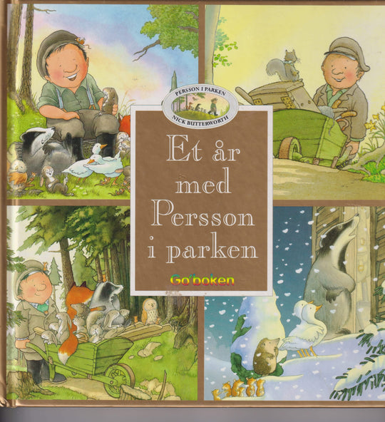 Nick Butterworth. Et år med Persson i parken. Bok.