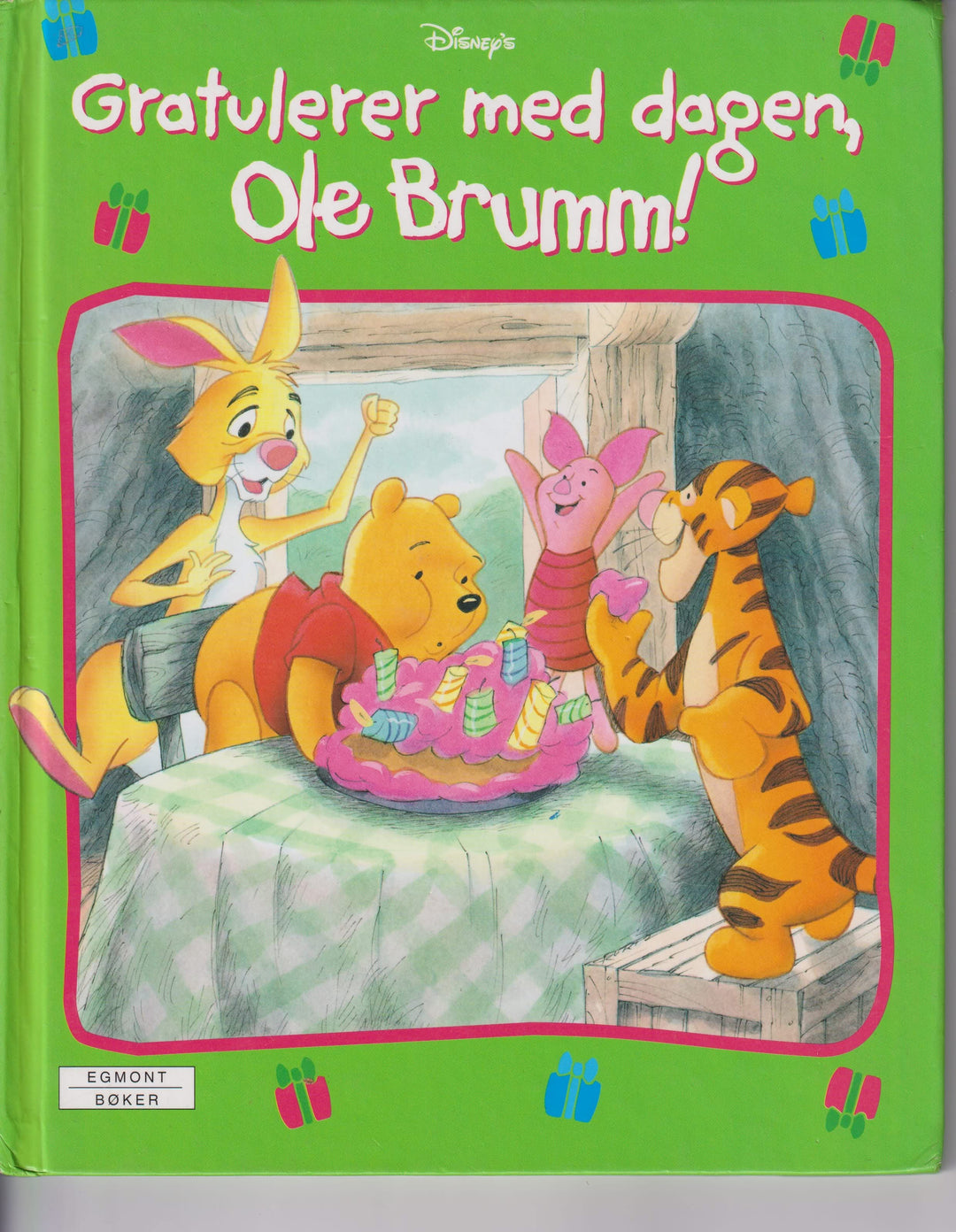 Disney. Gratulerer med dagen, Ole Brumm! Bok.