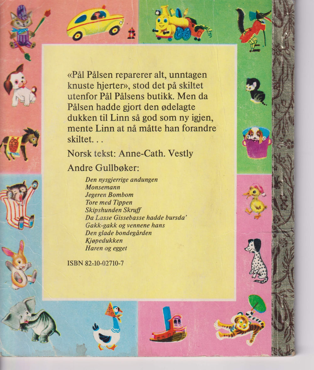 Pål Pålsens butikk. Bok.