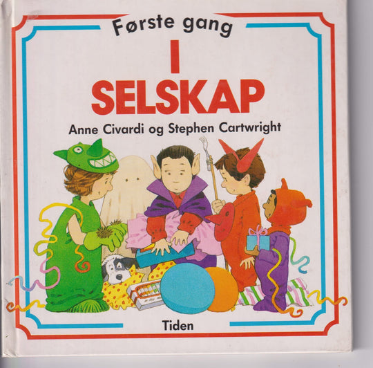 Anne Civardi og Stephen Cartwright. Første gang i selskap. Bok.