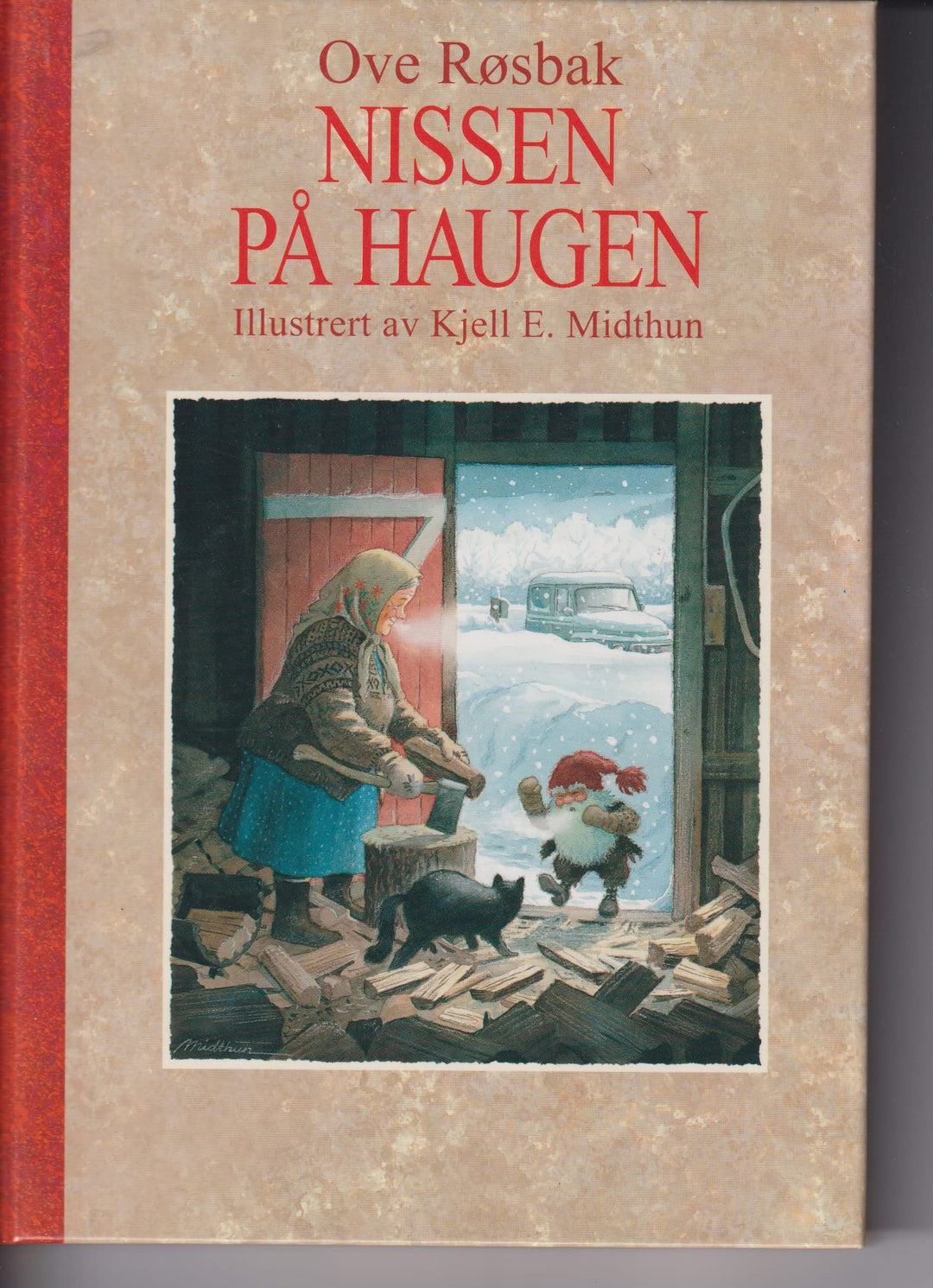Ove Røsbak. Nissen på Haugen. Bok.