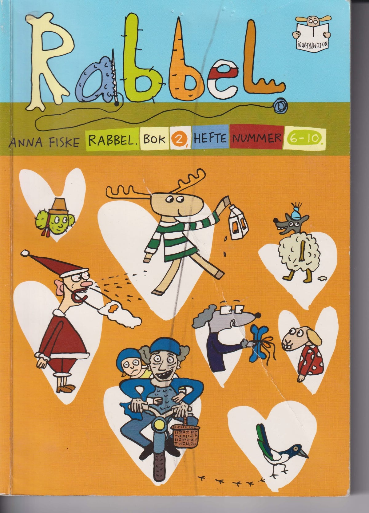 Anna Fiske. 2007. Rabbel – Bok 2, hefte nummer 6–10. Bok.