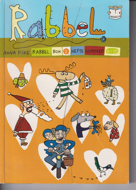 Anna Fiske. 2007. Rabbel – Bok 2, hefte nummer 6–10. Bok.