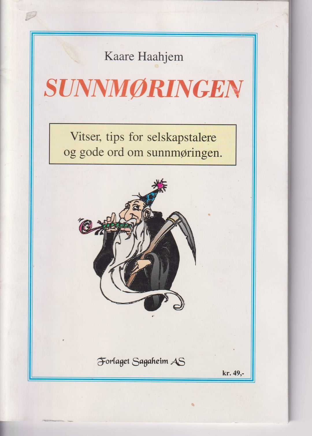 Kaare Haahjem. Sunnmøringen. Bok.