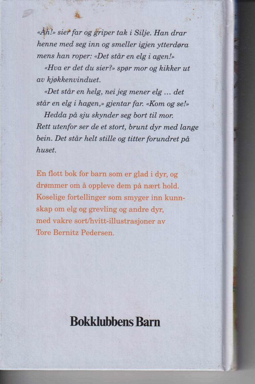 Sissel Stave. Dyrene i hagen. Bok.