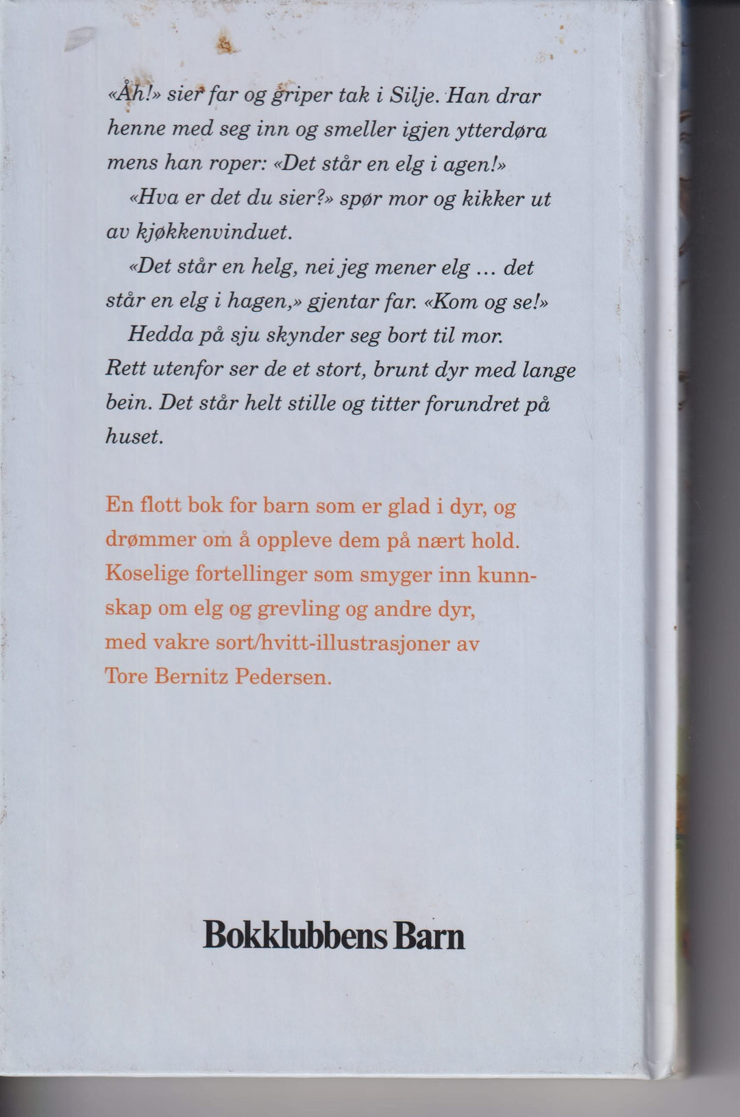 Sissel Stave. Dyrene i hagen. Bok.
