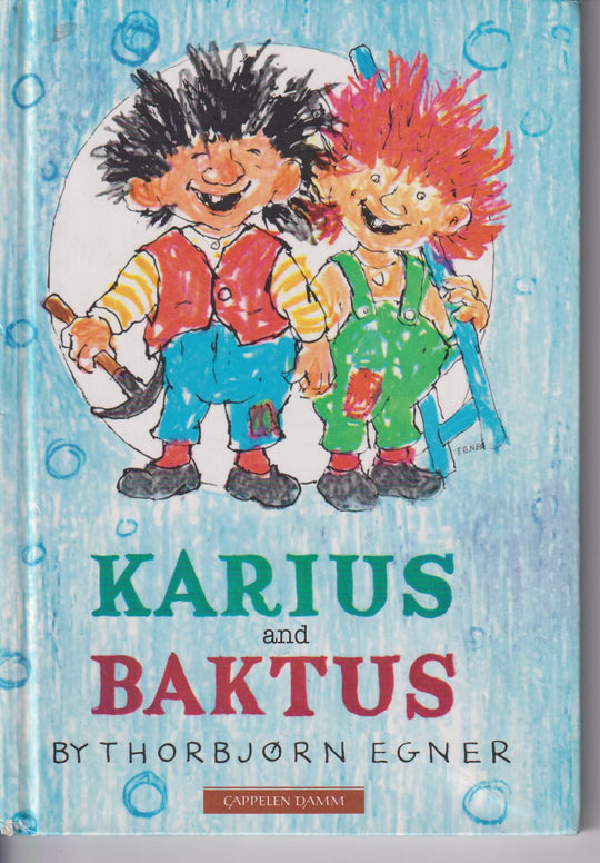 Thorbjørn Egner. Karius og Baktus. Bok.