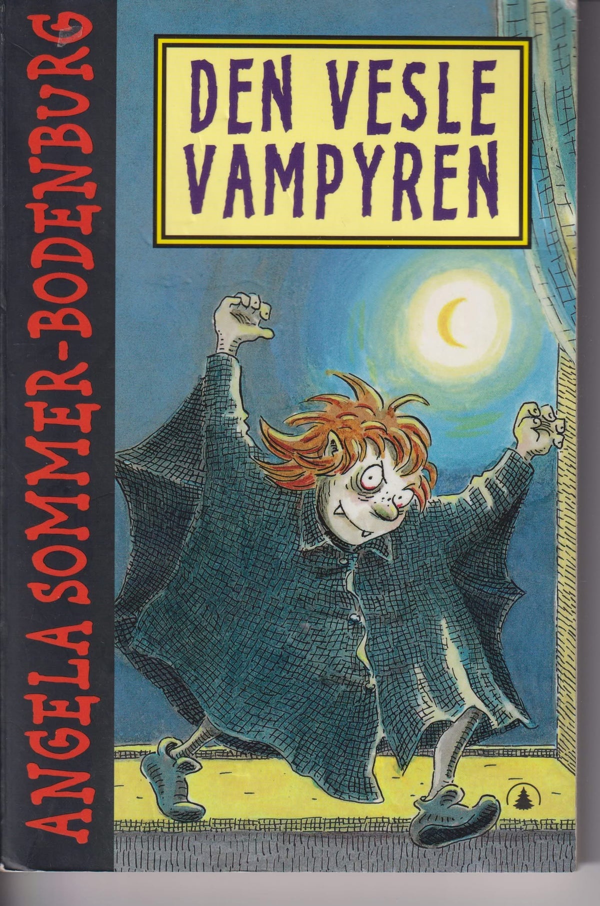 Angela Sommer-Bodenburg. Den vesle vampyren. Bok.