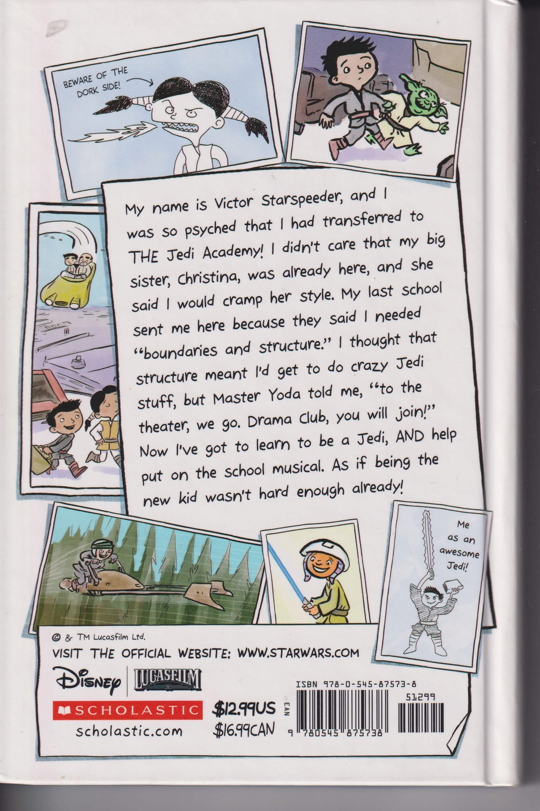 Jarrett J. Krosoczka. Star Wars: Jedi Academy – A New Class. Bok.