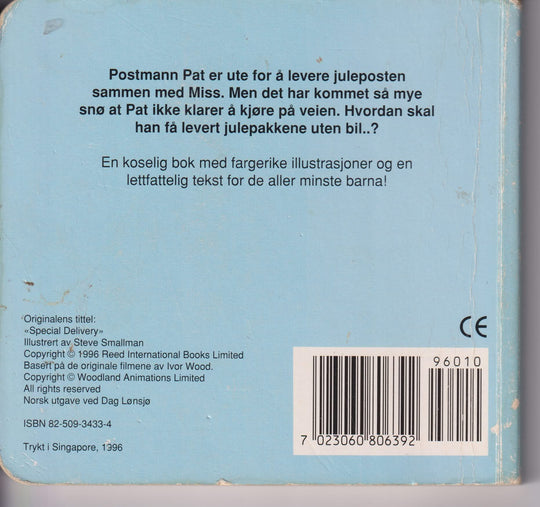 Postmann Pat. 1996. Julepresangen. Bok.