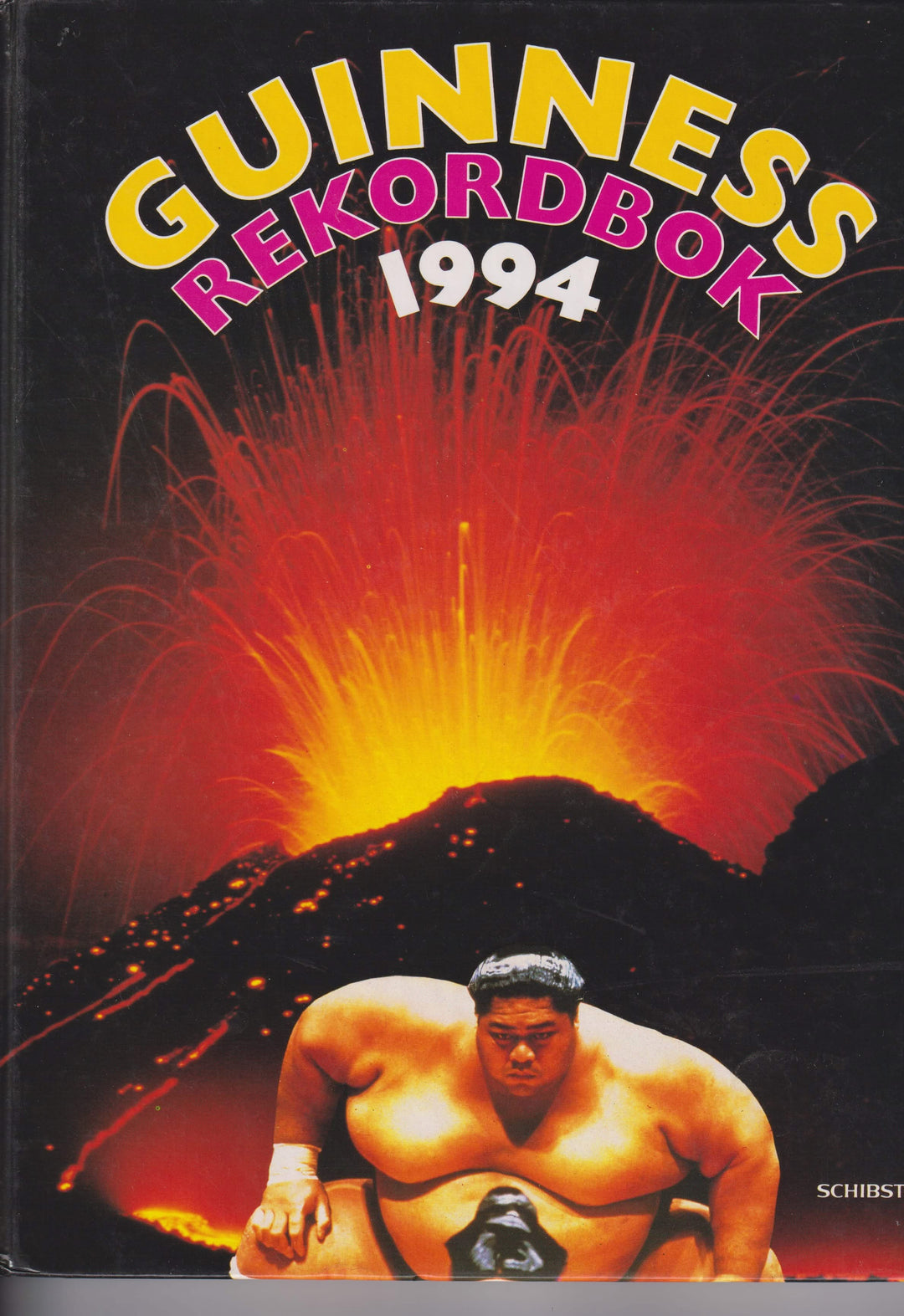 Guinness Rekordbok 1994. Bok.