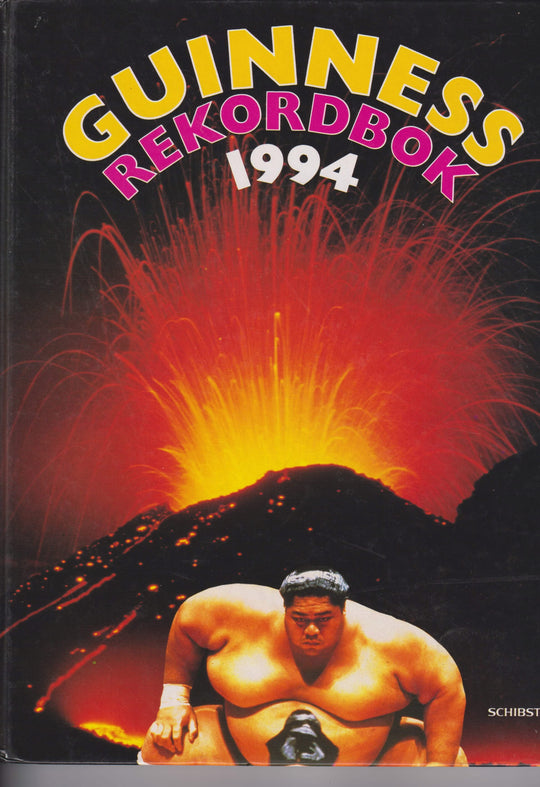 Guinness Rekordbok 1994. Bok.